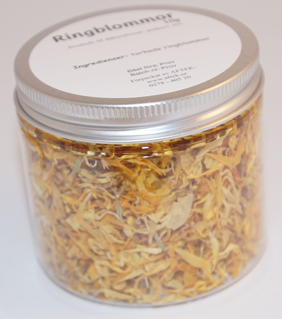 Ringblommor i PET-burk silver lock 15g