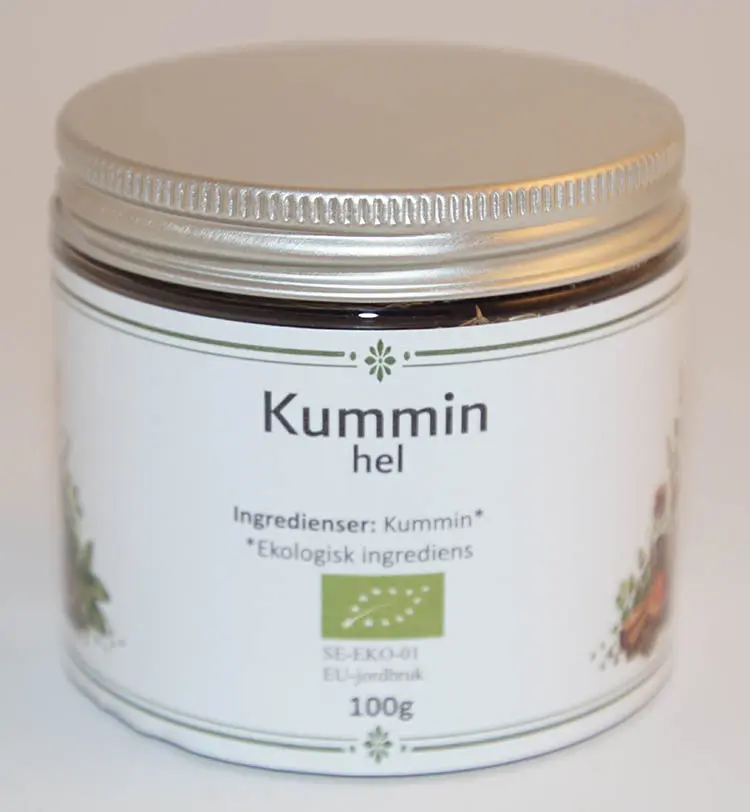 Kummin hel EKO fp i PET-burk 100g