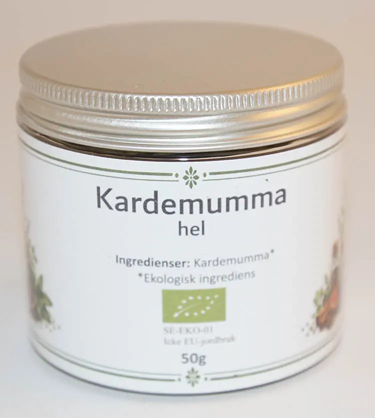 Kardemumma hel EKO fp i PET-burk 50g