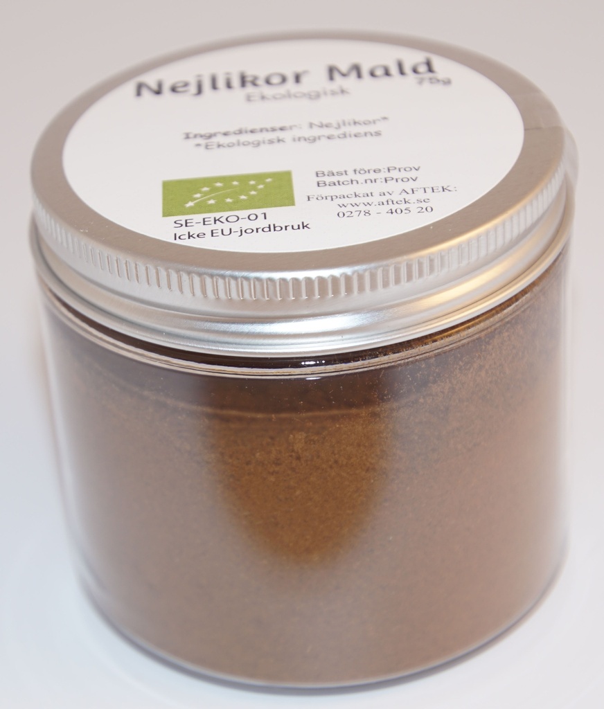 Nejlikor mald EKO fp i PET-burk 75g