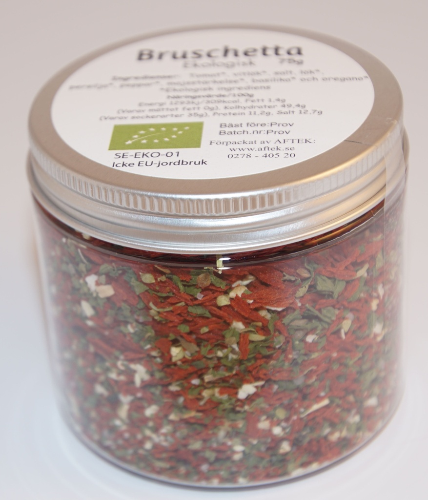 Bruschetta EKO fp i PET-burk 75g