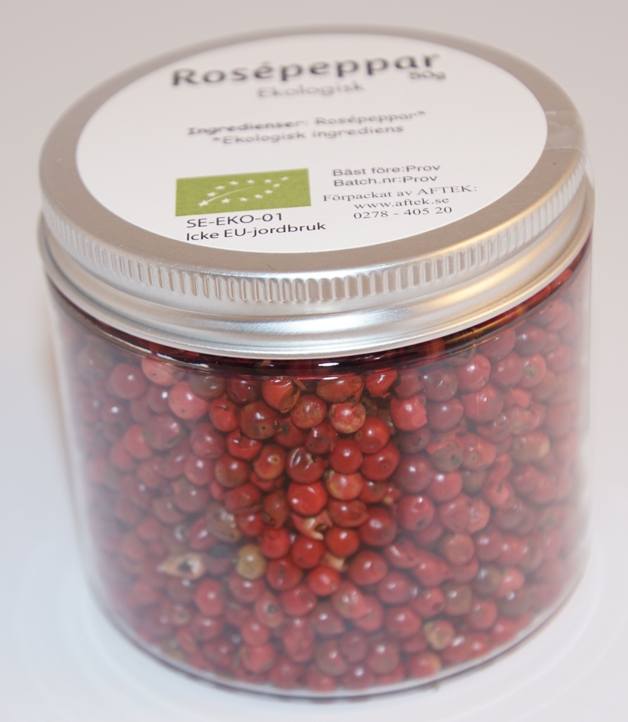 Rosépeppar EKO fp i PET-burk