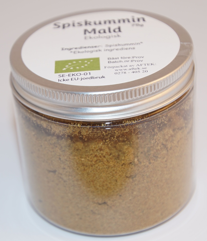 Spiskummin mald EKO fp i PET-burk