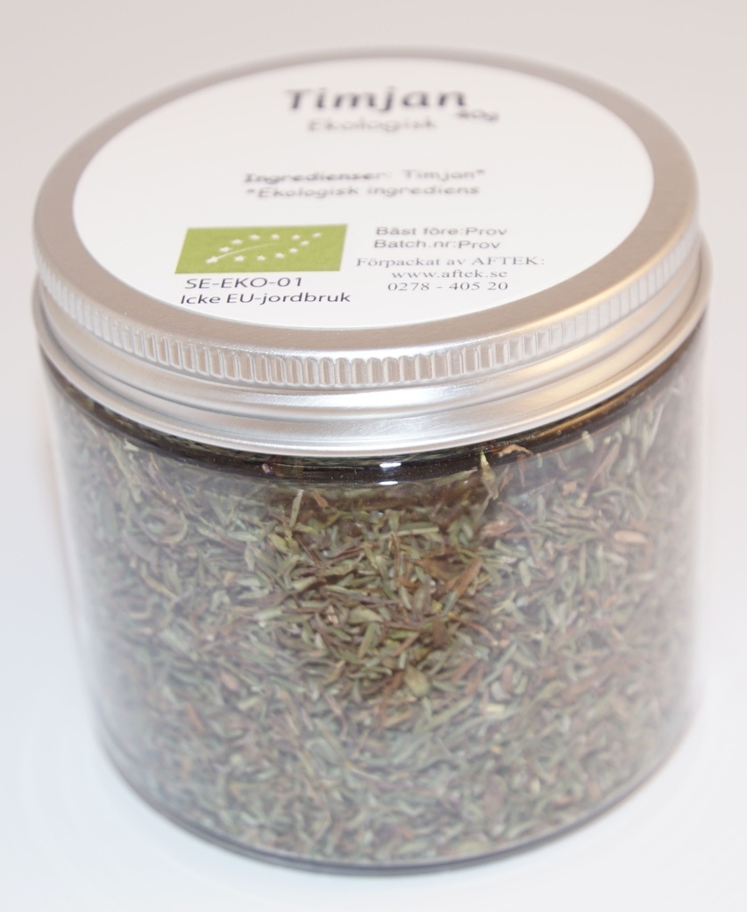 Timjan EKO fp i PET-burk