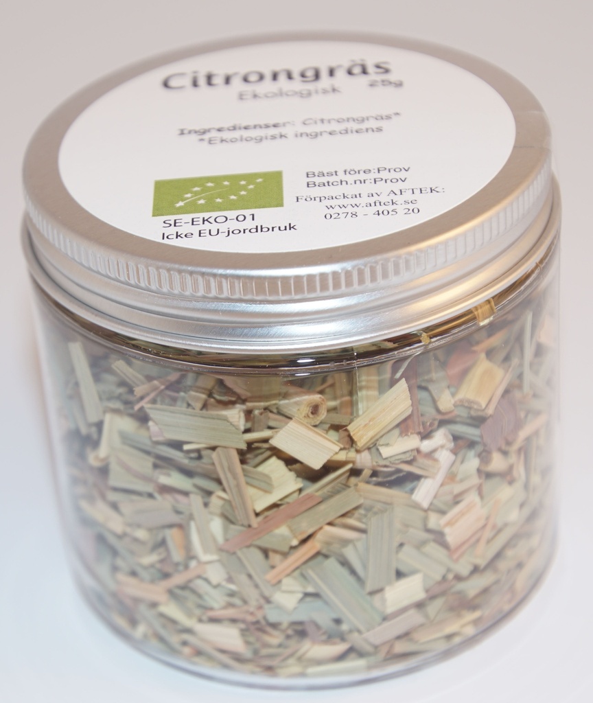Citrongräs EKO fp i PET-burk 25g