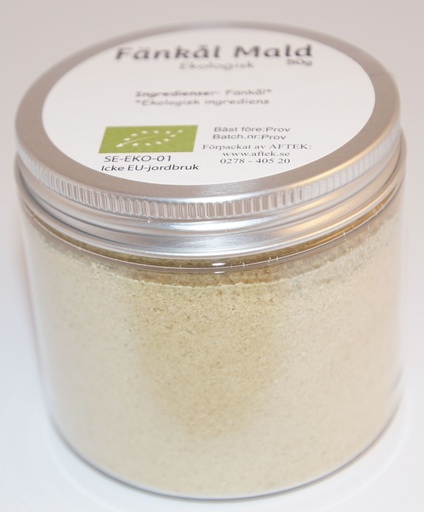[SE63B] Fänkål mald EKO fp i PET-burk