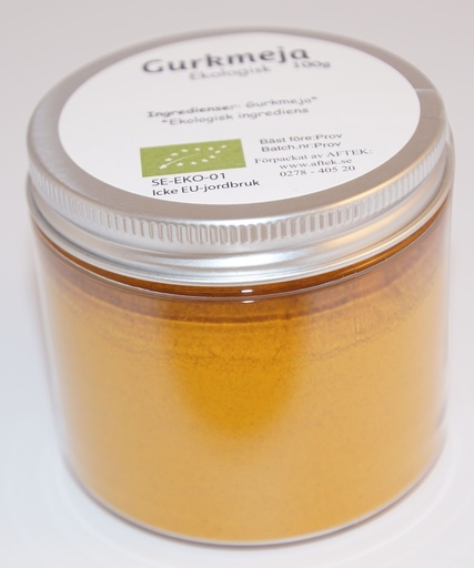 [SE75B] Gurkmeja EKO fp i PET-burk 100g