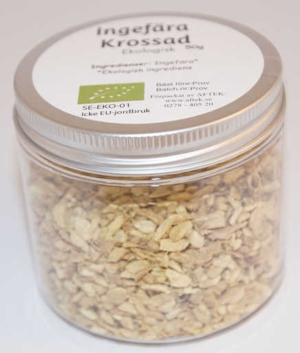 [SE91B] Ingefära krossad EKO fp i PET-burk 50g