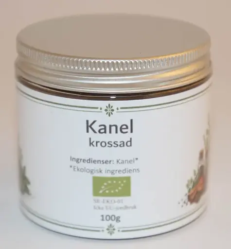 [SE99B] Kanel krossad EKO fp i PET-burk 100g