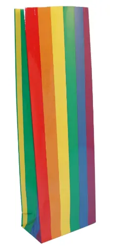 [1123] 100g  Rainbow bag 40x70x220mm