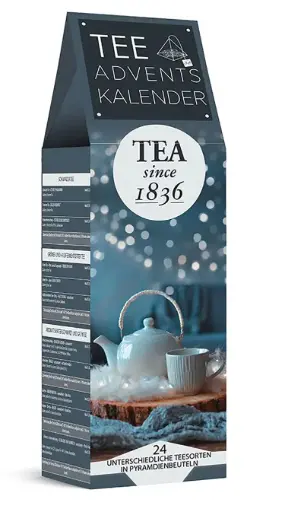 [T604] Tekalender 24 teer  Pure Christmas