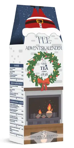 [T607] Tea calendar 24 teas Open Fire