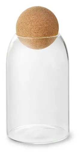 [3503] Glasburk med korklock 0,7l