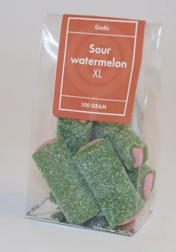[P9705] Sour Watermelon XL packed in stand-up pouch 100g