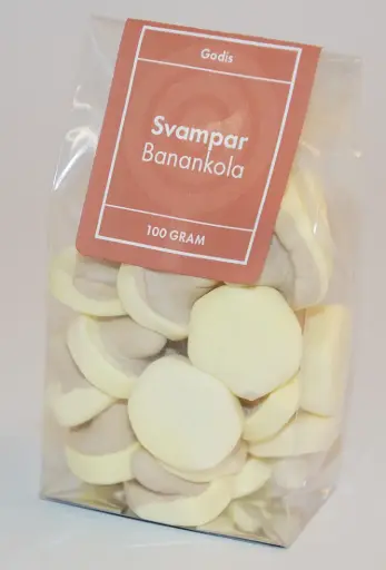 [P9711] Mushrooms banana toffee pack in stand-up pouch 100g