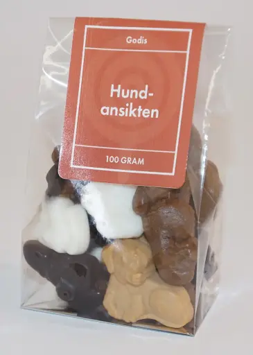 [P9717] Dog faces pack in stand-up pouch 100g