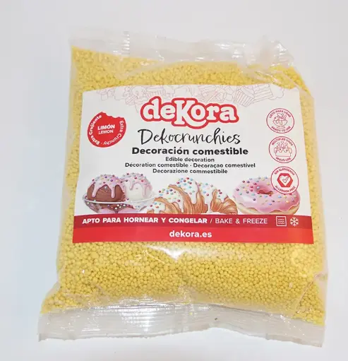 [67120] Decor crunchies Lemon bulk 1kg