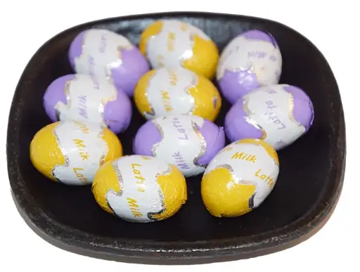[59825] Latte chokladägg 7g lösvikt 1kg