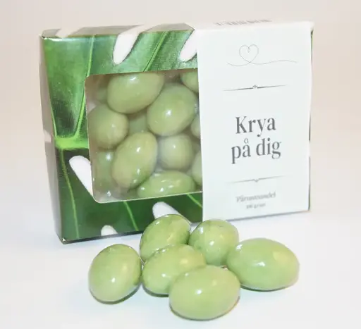 [J9501D] Krya på dig - Päronmandel 100g i ask D