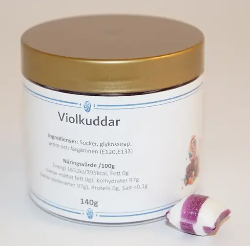 [SB9584] Violkuddar i PET-burk 140g