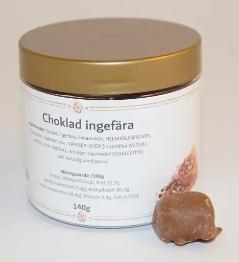 [SB9090] Chocolate ginger candle in PET jar 140g
