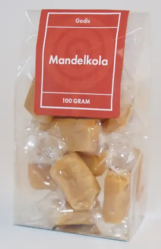 [P9603] Almond kola kolafabriken in stand-up bag 100g