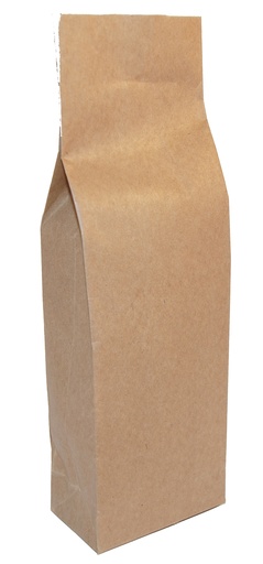 [1250] 100g  Brown matt bag 2-layer