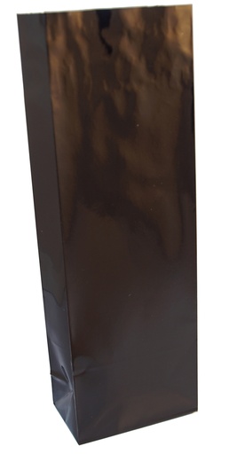 [1281] 250g Black glossy bag 2-layer