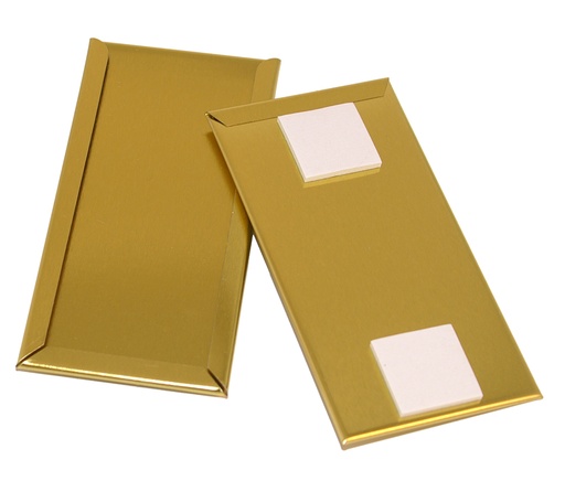 [1533] Butikburksram guld "stående" 48x98mm