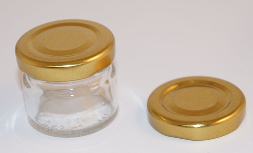 [2131] Lock guld 43mm i diam
