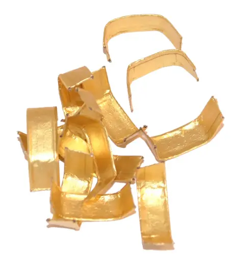 [3020] 3cm Gold clips