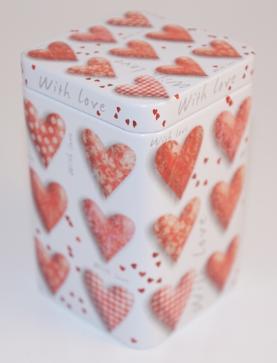 [3729] Love hearts jar 100g