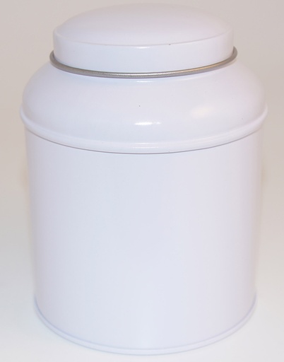 [3805] Vit rund burk 100g