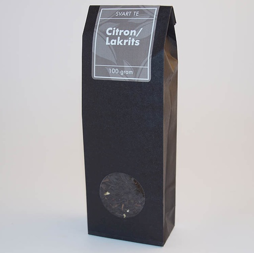[426] Lemon/liquorice black tea pack 100g