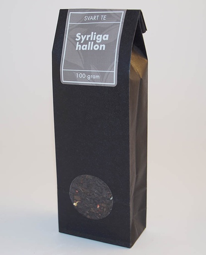 [432] Syrliga hallon te svart fp 100g