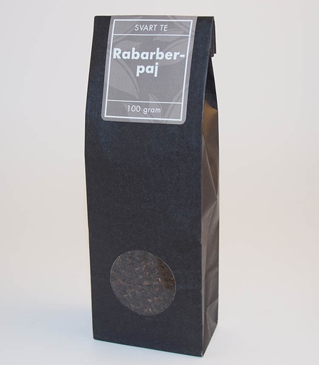 [461] Rhubarb pie black tea pack 100g