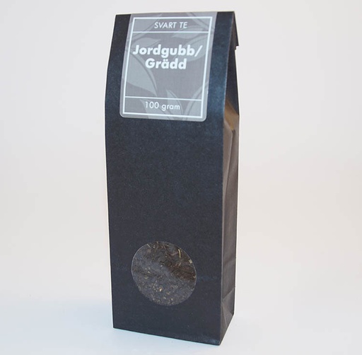 [481] Strawberry/cream black tea pack 100g