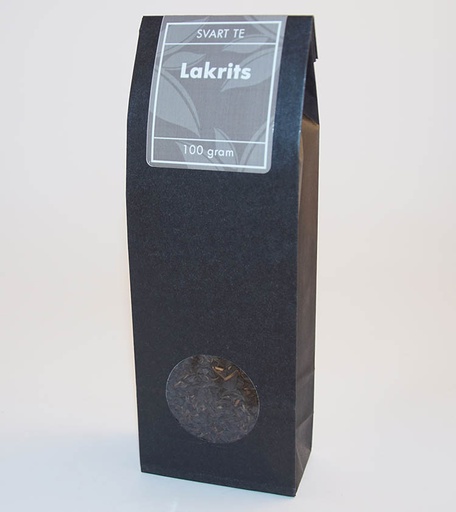 [496] Liquorice black tea pack 100g