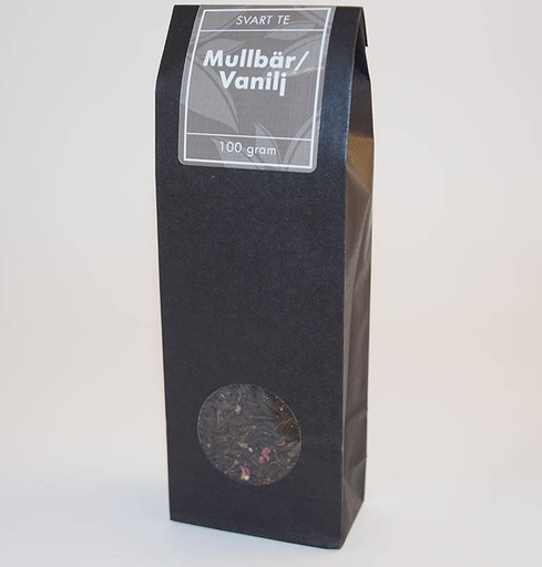 [506] Mulberry/vanilla black tea pack 100g