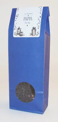 [515D] Father's day tea pack moustache label 100g