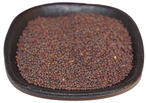[5226] Mustard seeds whole brown bulk 1kg