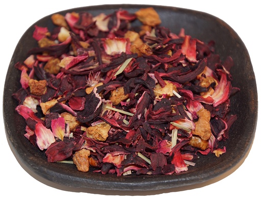 [5804] Raspberry/lime fruit tea bulk 1kg