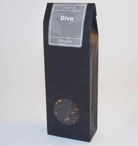 [582] Diva svart te fp 100g