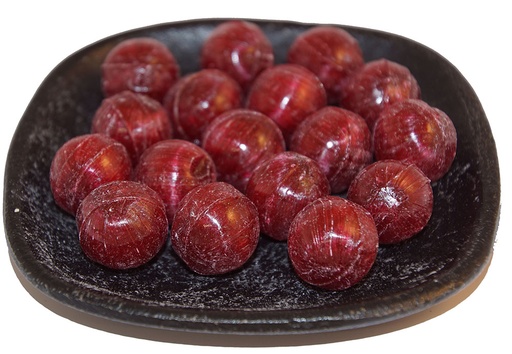 [59155] Wild cherry balls herbal candies bulk 1kg
