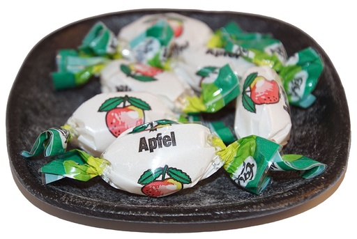 [59176] Äpple fyllda i papper örtkarameller lösvikt 1kg