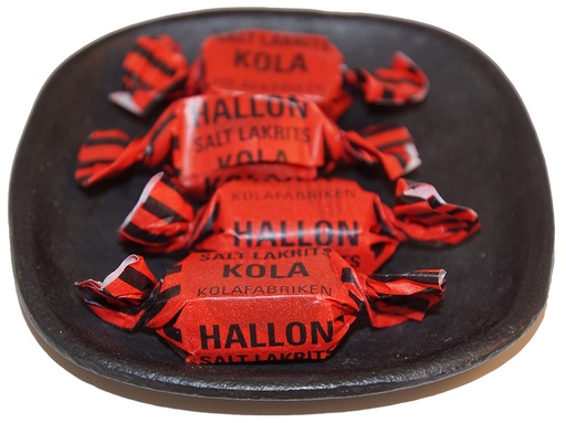 [59457] Raspberry/Salt liquorice toffee Kolafabriken bulk 1kg