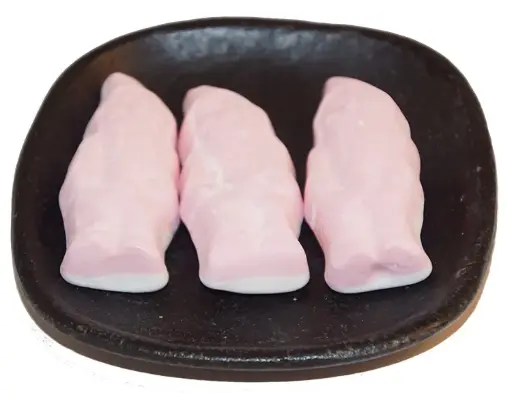 [59908] Christmas marshmallow santa small FRANSSON bulk 1kg