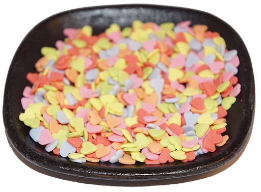 [67106] Hjärtan confetti strössel lösvikt 1kg