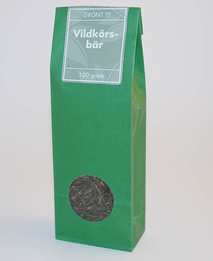 [690] Wild cherry green tea pack 100g