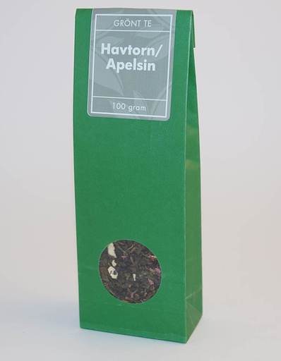 [695] Sea buckthorn/orange green tea pack 100g